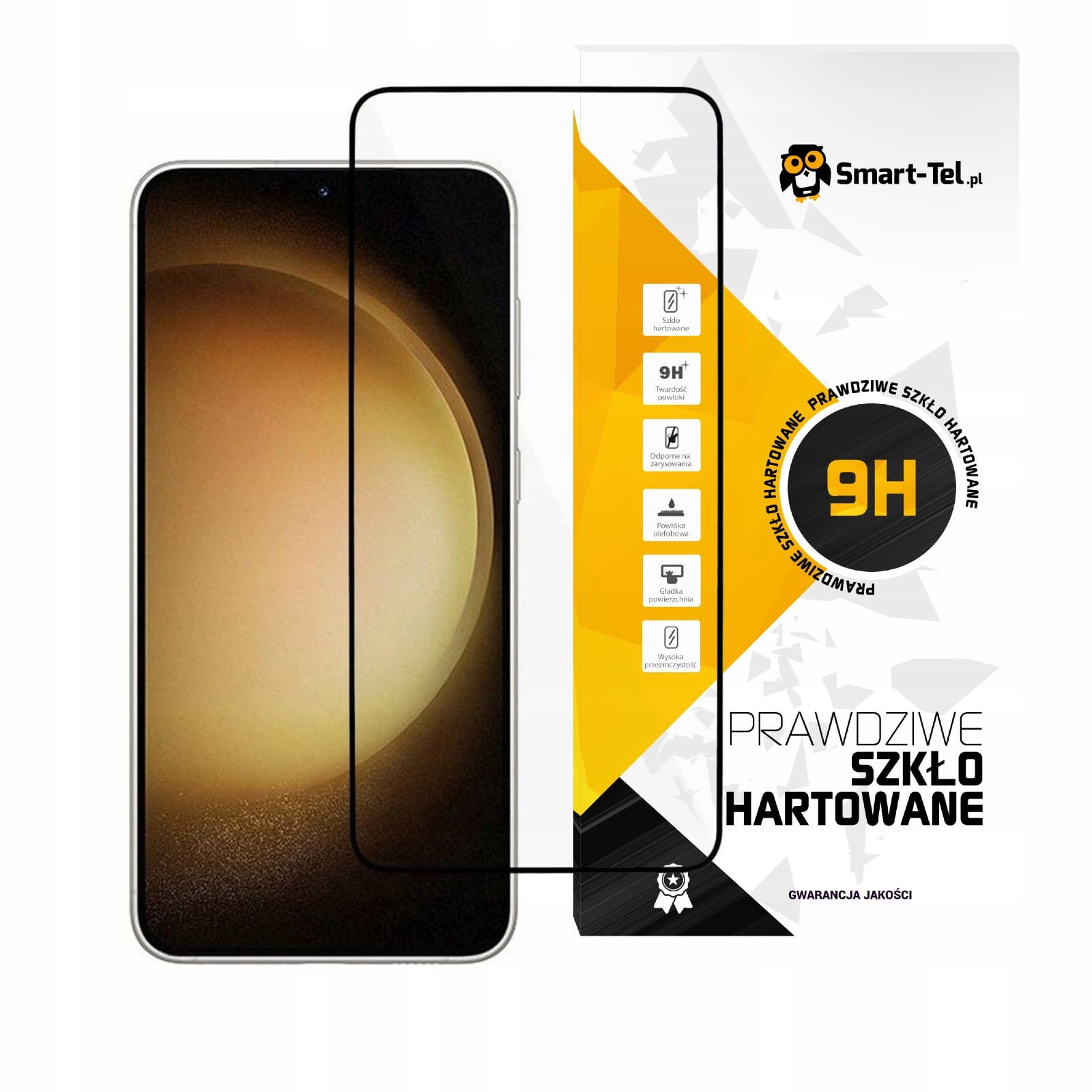 Smart-Glass® Szkło Hartowane 5D Premium - Samsung Galaxy S25+