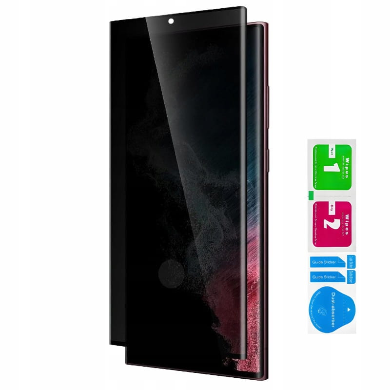 Szkło Hartowane 5D Anti Spy, Prywatyzujące - Samsung Galaxy S25 Ultra