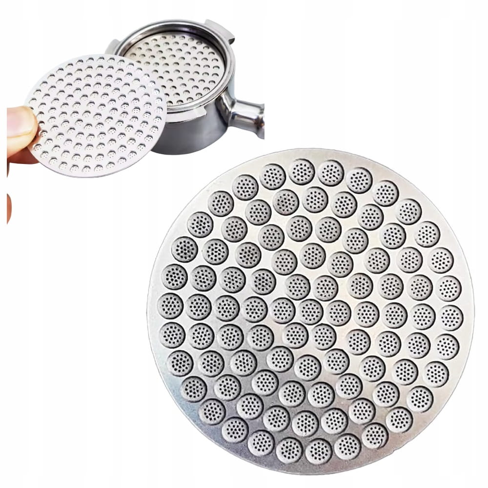 Filtr Stalowy Podwójny do Kolby Ekspresu, Portafiltra - 53mm 