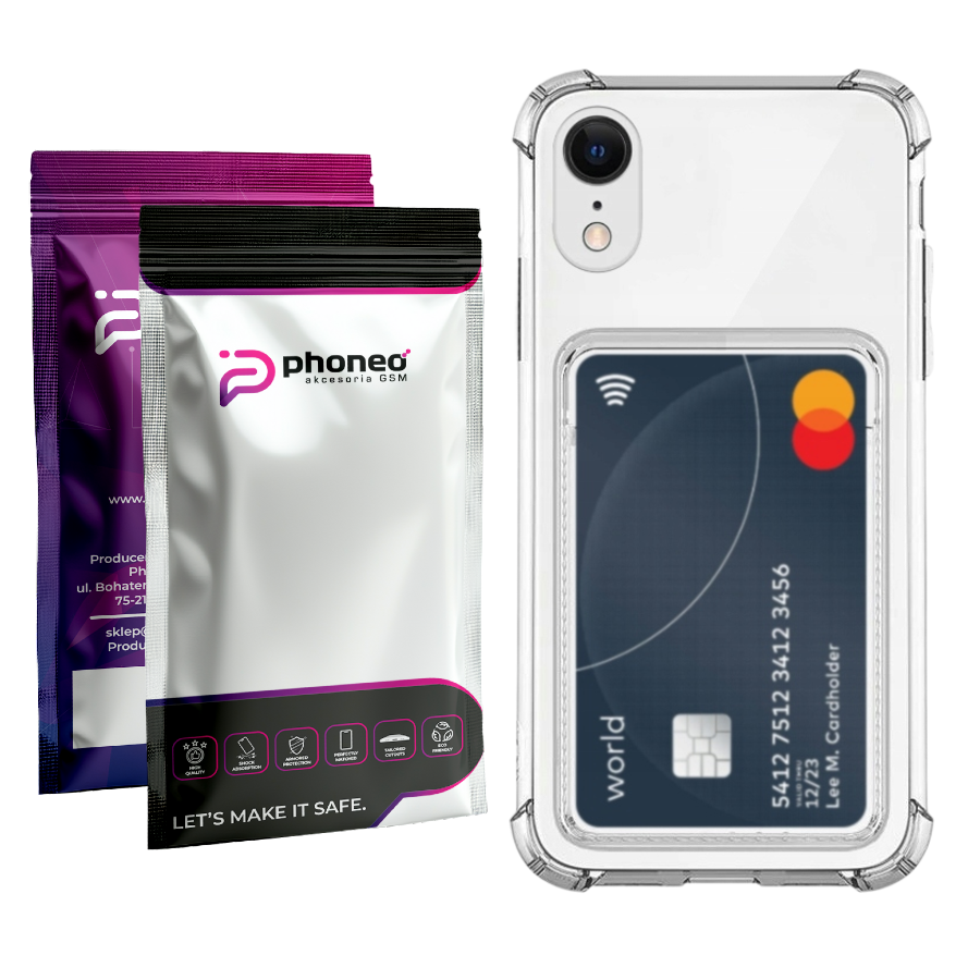 Etui Phoneo Kieszeń na Kartę - iPhone XR