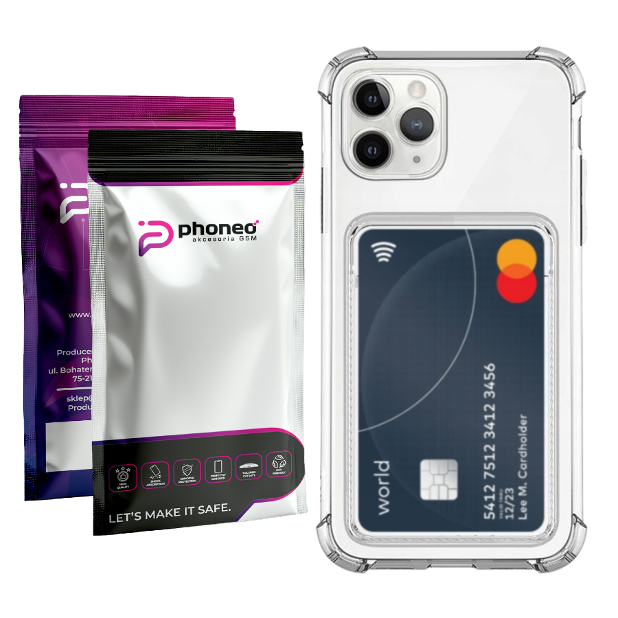 Etui Phoneo Kieszeń na Kartę - iPhone 11 Pro