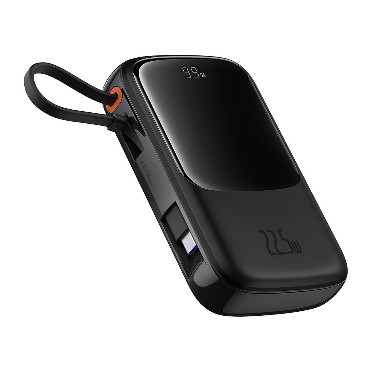 Powerbank Baseus QPow Pro+ 10000mAh — wbudowany kabel USB-C i wyświetlacz
