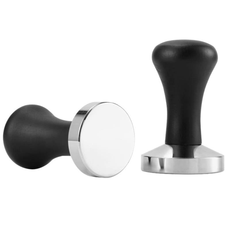 Tamper / Ubijak do Kawy w Kolbie - 53mm - Czarny 
