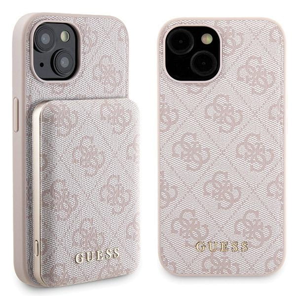 Zestaw Guess GUBPM5P15S4GEMGP - etui i powerbank MagSafe 5000 mAh