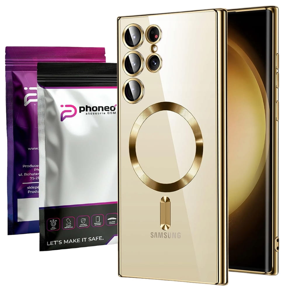 Etui Phoneo Cam Case do MagSafe - Samsung Galaxy S25 Ultra - Złote