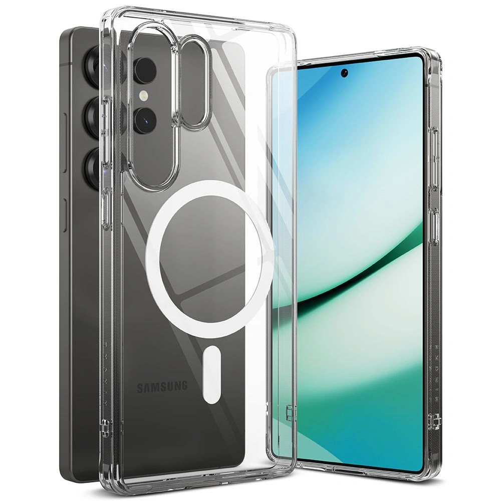 Etui Ringke Fusion Magnetic MagSafe Samsung Galaxy S25 Ultra Clear