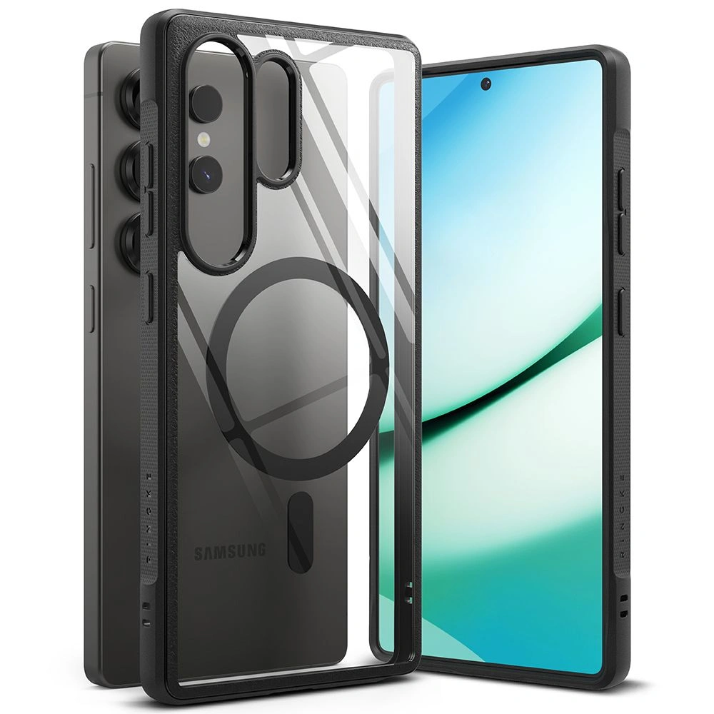 Etui Ringke Fusion Bold Magnetic MagSafe Samsung Galaxy S25 Ultra Black