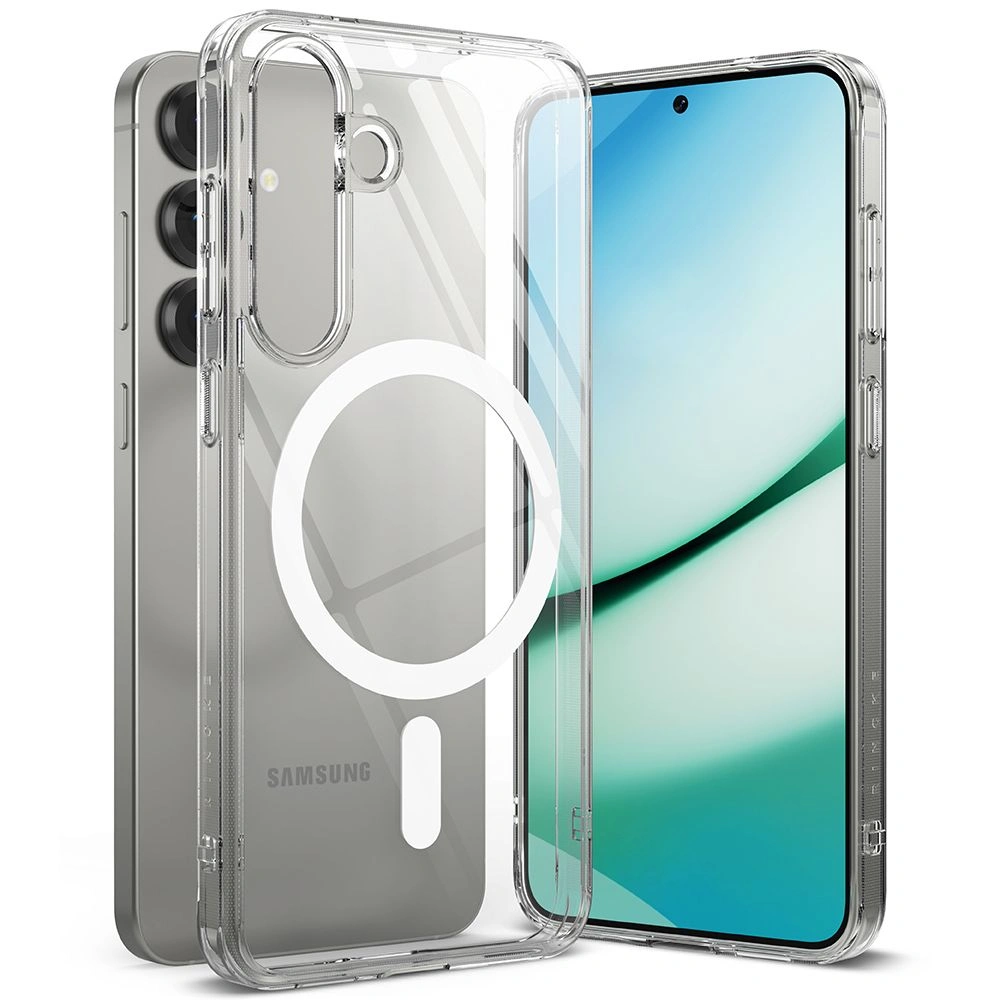 Etui Ringke Fusion Magnetic MagSafe Samsung Galaxy S25+ Plus Clear