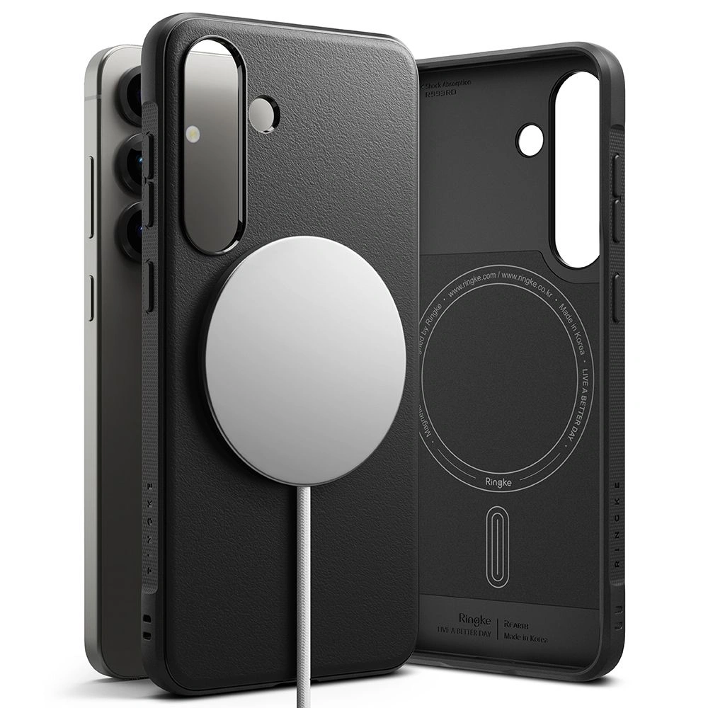 Etui Ringke Onyx Magnetic MagSafe Samsung Galaxy S25 Black