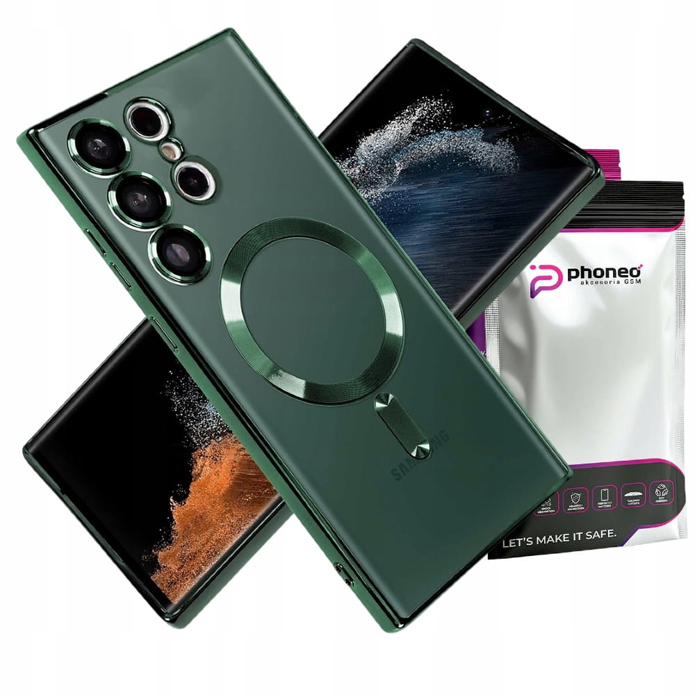 Etui Phoneo Cam Case do MagSafe - Samsung Galaxy S25 Ultra - Zielone