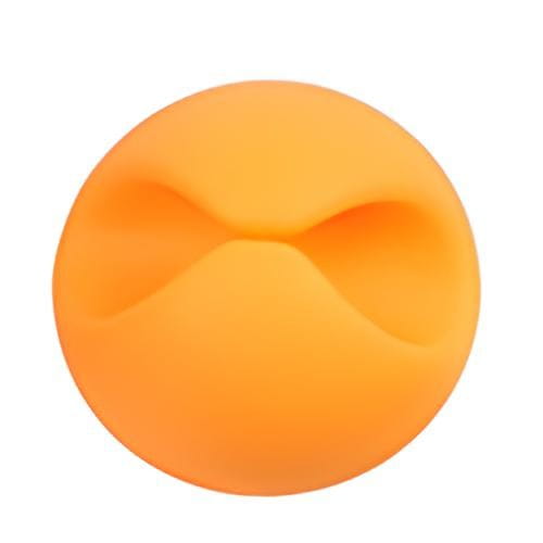 Samoprzylepny Organizer do Kabli - Pomarańczowy