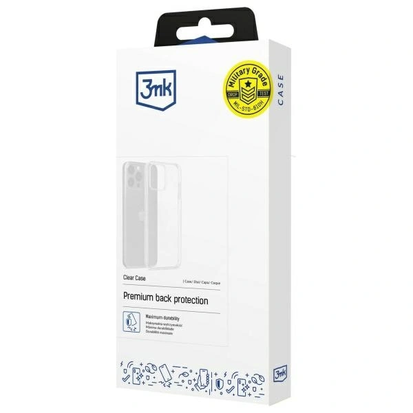 Etui 3MK Clear Case Xiaomi Redmi Note 14 5G