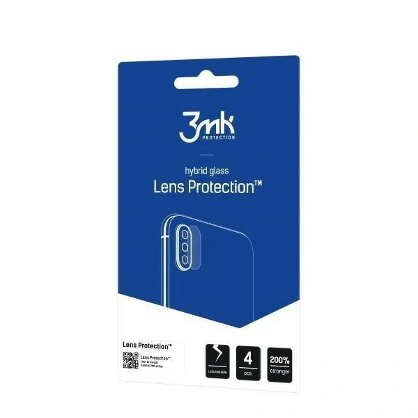 Szkło hybrydowe na obiektyw aparatu 3MK Lens Protection Redmi 14C / POCO C75 [4 PACK]