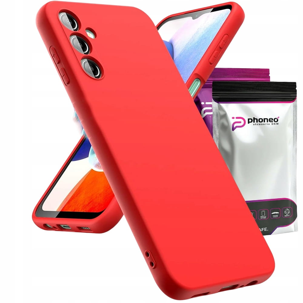 Etui Phoneo Liquid Case - Samsung Galaxy S25+ Plus - Czerwone 