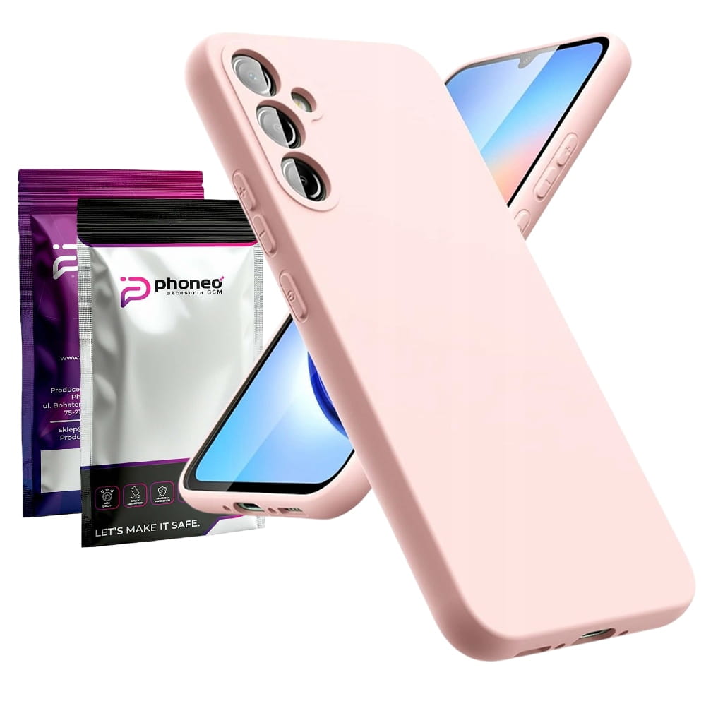 Etui Phoneo Liquid Case - Samsung Galaxy S25+ Plus - Różowe 