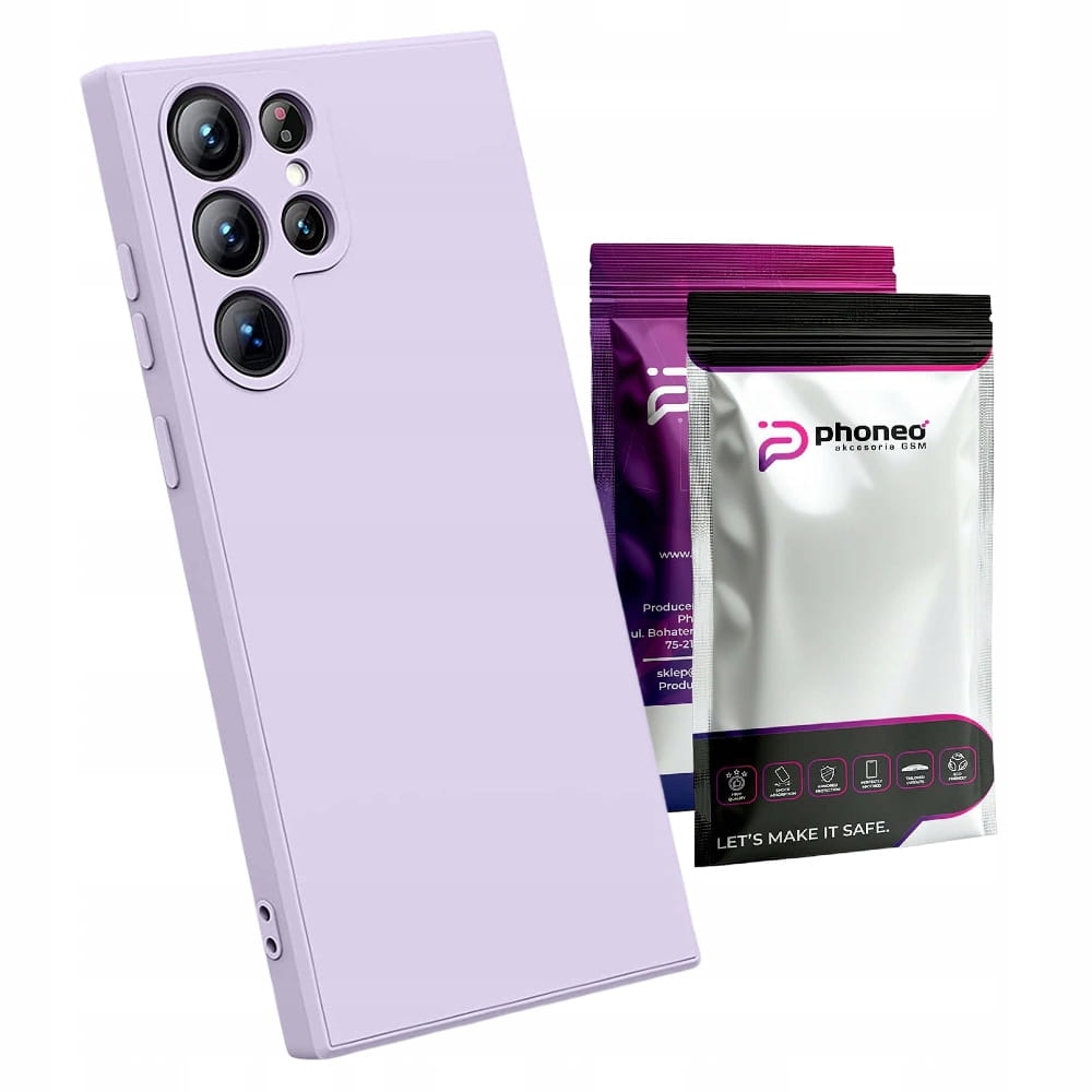 Etui Phoneo Liquid Case - Samsung Galaxy S25 Ultra - Lawendowe 