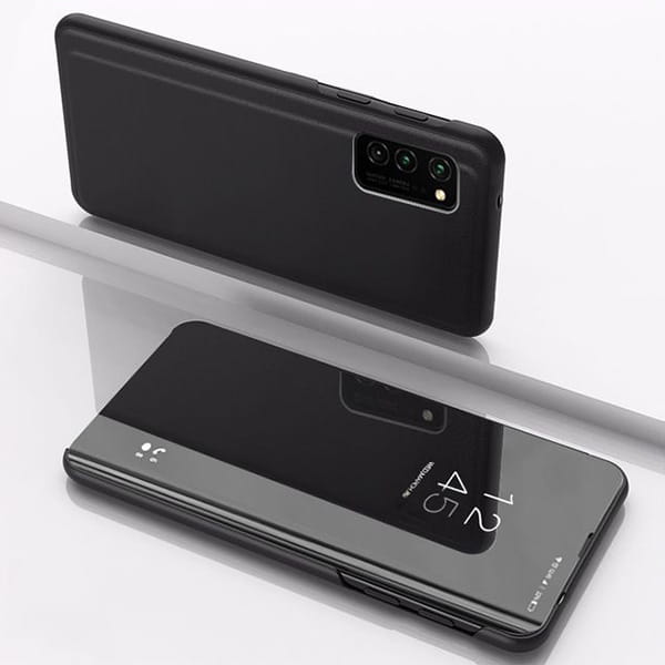 Etui z Klapką Clear View Cover - Samsung Galaxy S20 (6,2") - Czarny