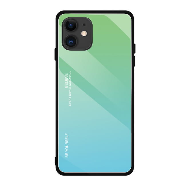 Gradient Glass Case - Apple iPhone 11 (6,1") - Blue Lagoon