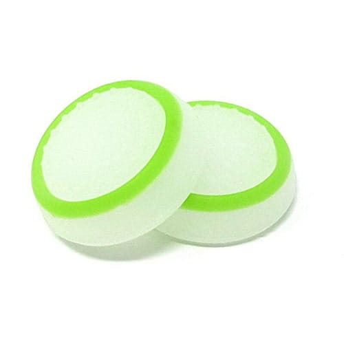 Nakładki na Analogi do Pada (Dualshock, Xbox Controller) - Zielony/Fosforyzujący