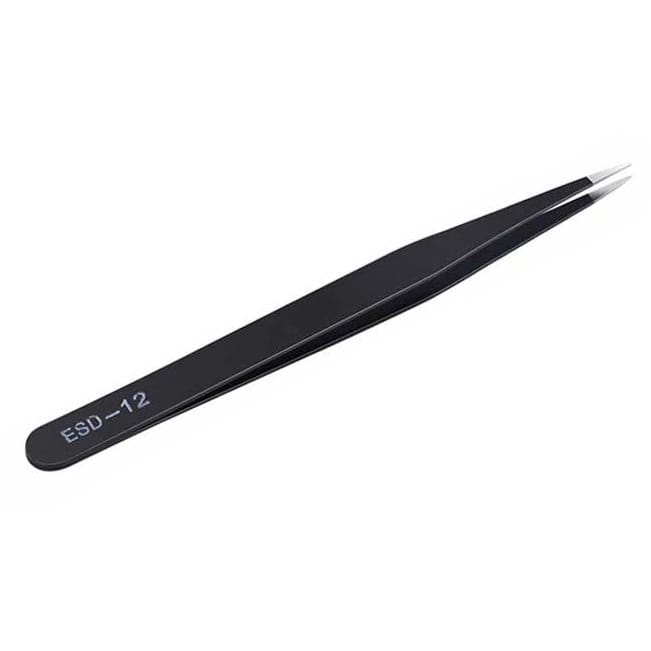 Pęseta / Pinceta (ESD-12) - Prosta 14 cm