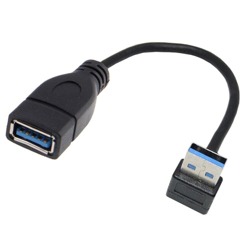 Przedłużacz / Kabel USB 3.0 Kątowy - Górny