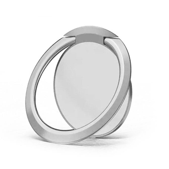 Uchwyt / Podstawka / Ring do Smartfona (Super Cienki) - Srebrny