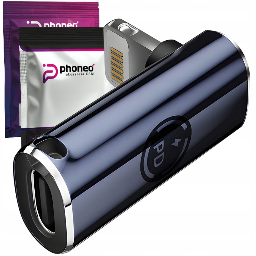 Adapter Phoneo® Kątowy z USB-C do Lightning 27W PD3