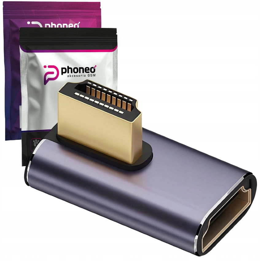 Adapter Kątowy Phoneo® HDMI 48GBPS 8K 60Hz 2.1 A11