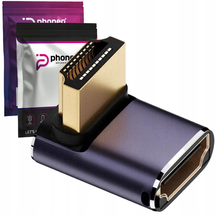 Adapter Kątowy Phoneo® HDMI 48GBPS 8K 60Hz 2.1 A6