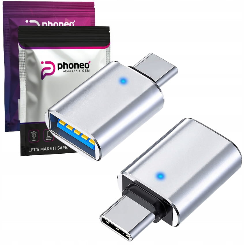 Przejściówka Phoneo® OTG USB-C na USB 3.0 - podłącz akcesoria do smartfona