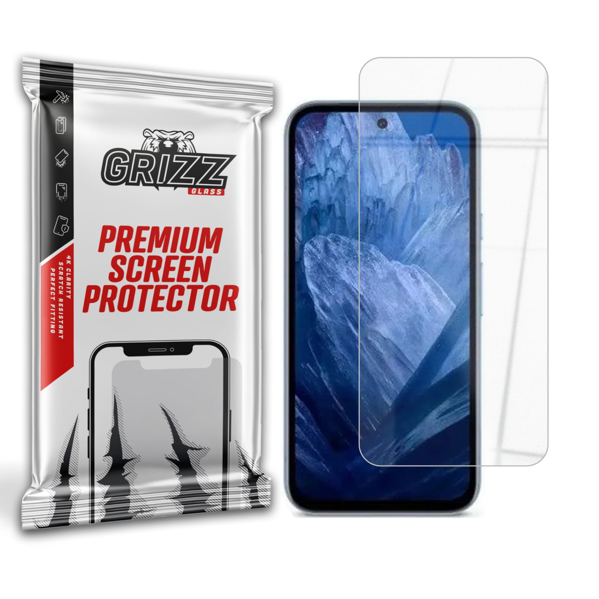 GrizzGlass HybridGlass Google Pixel 8a