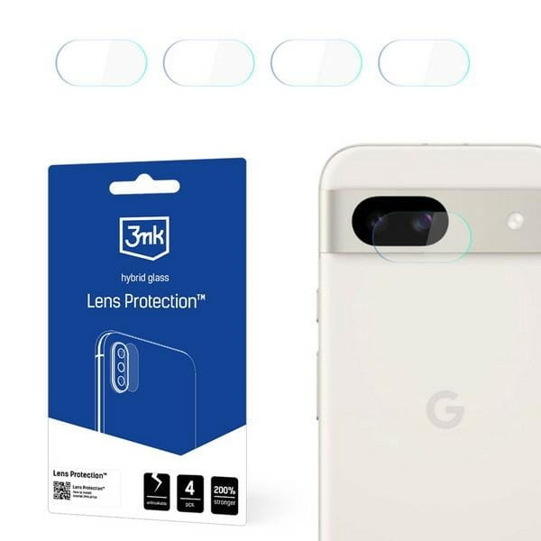 3MK Lens Protect Google Pixel 8A 5G [4 PACK]