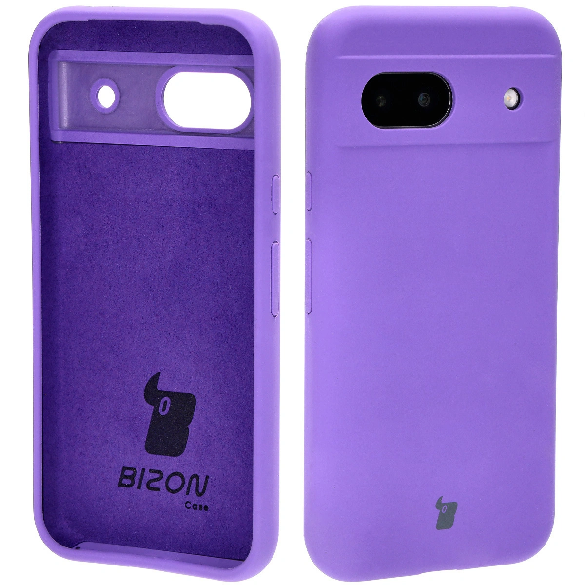 Bizon Soft Case Google Pixel 8a purple