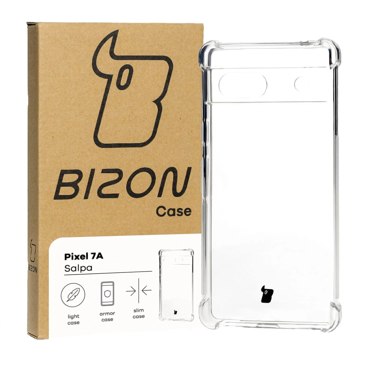 Bizon Case Salpa Google Pixel 7A clear