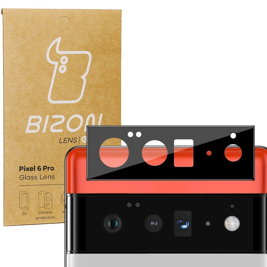Bizon Glass Lens Google Pixel 6 Pro [2 PACK] — szkło na wyspę aparatów
