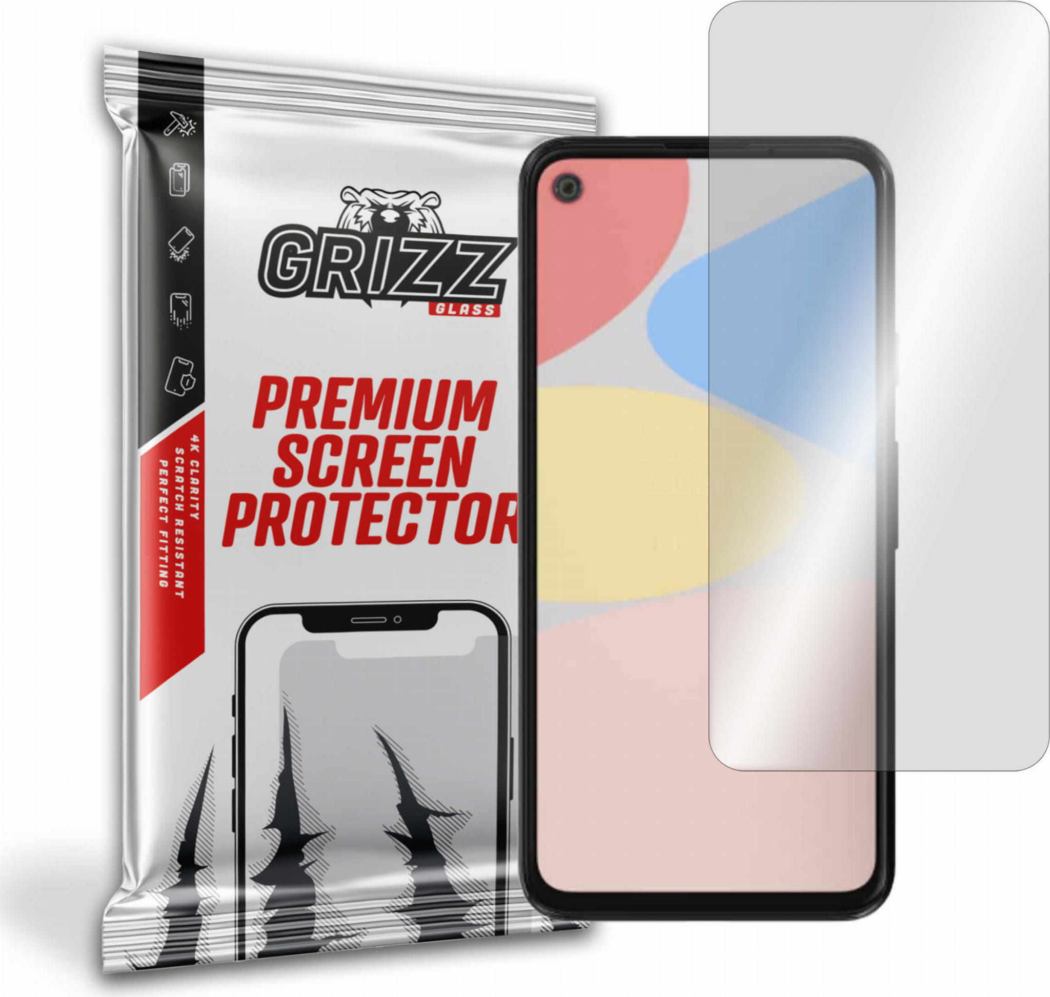 GrizzGlass HybridGlass Google Pixel 4a