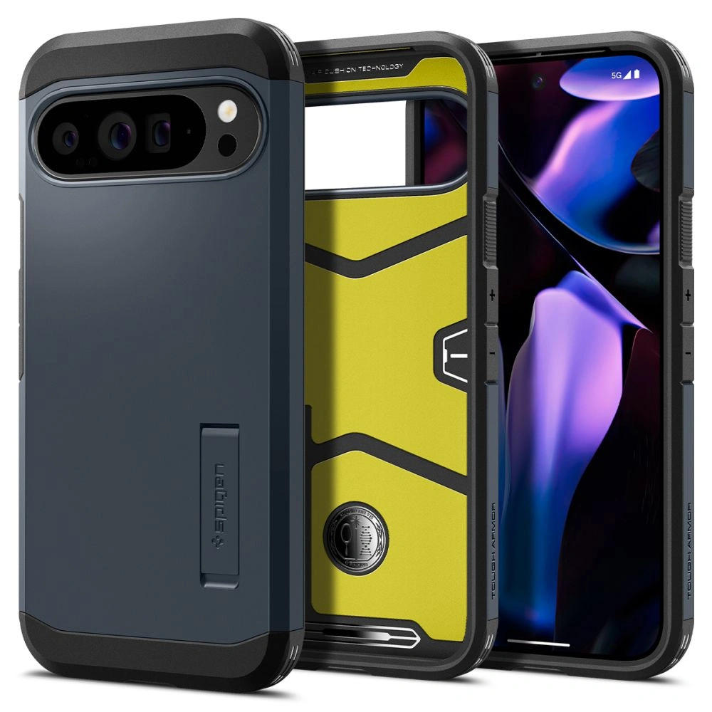 Case Spigen Tough Armor Google Pixel 9 Pro XL Metal Slate