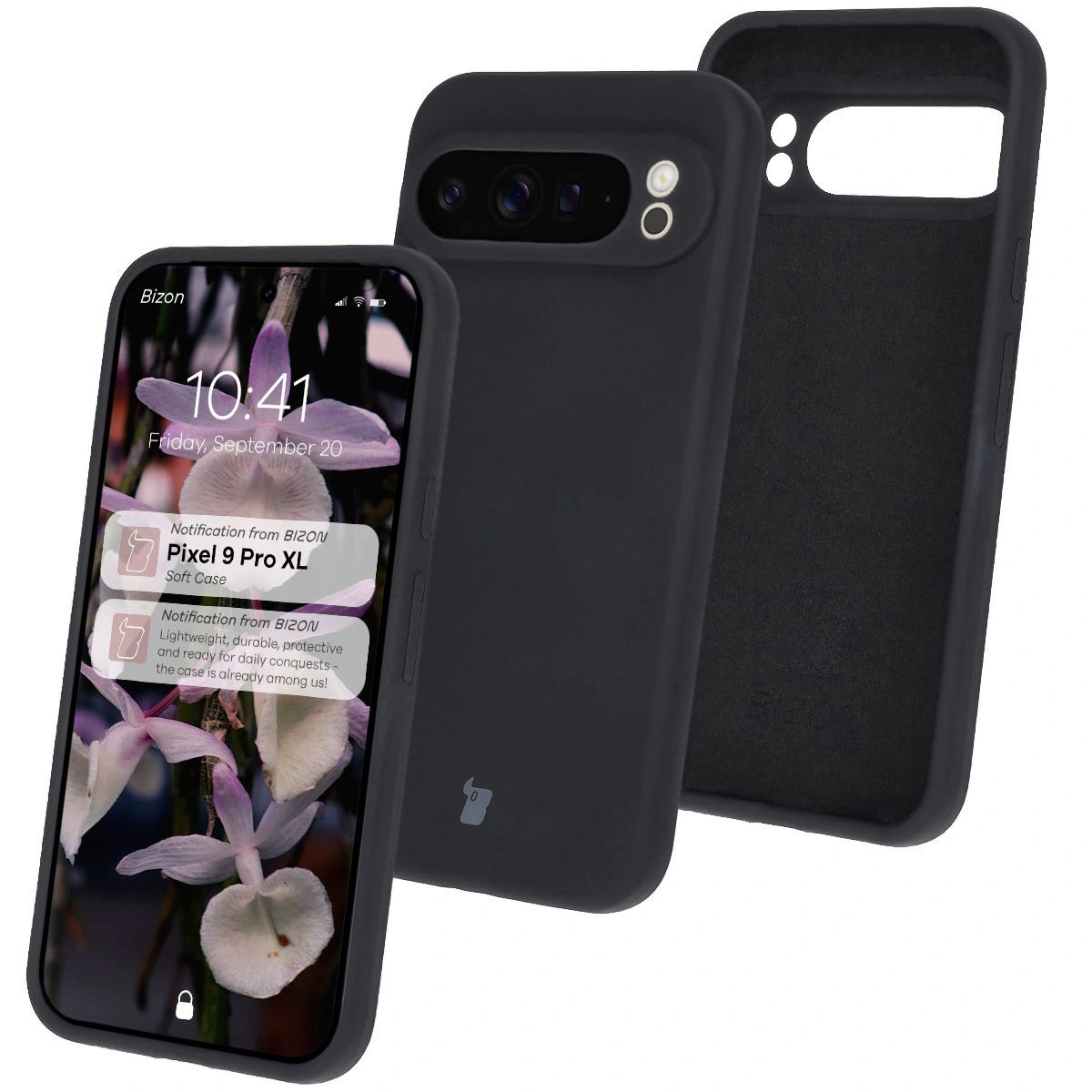 Bizon Soft Case Google Pixel 9 Pro XL black