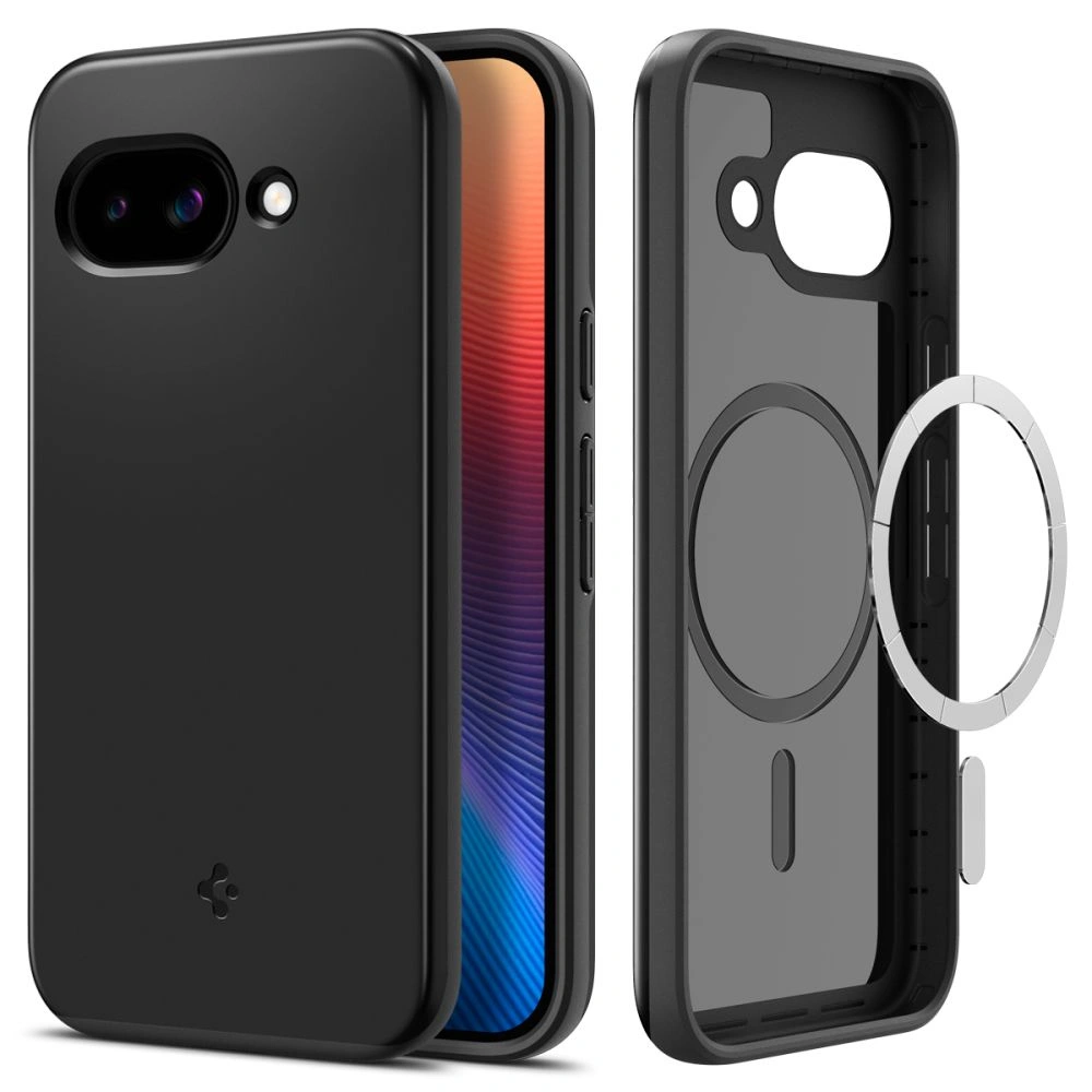 Spigen Thin Fit Mag MagSafe Google Pixel 9a Black — ultracienkie etui 1,55 mm