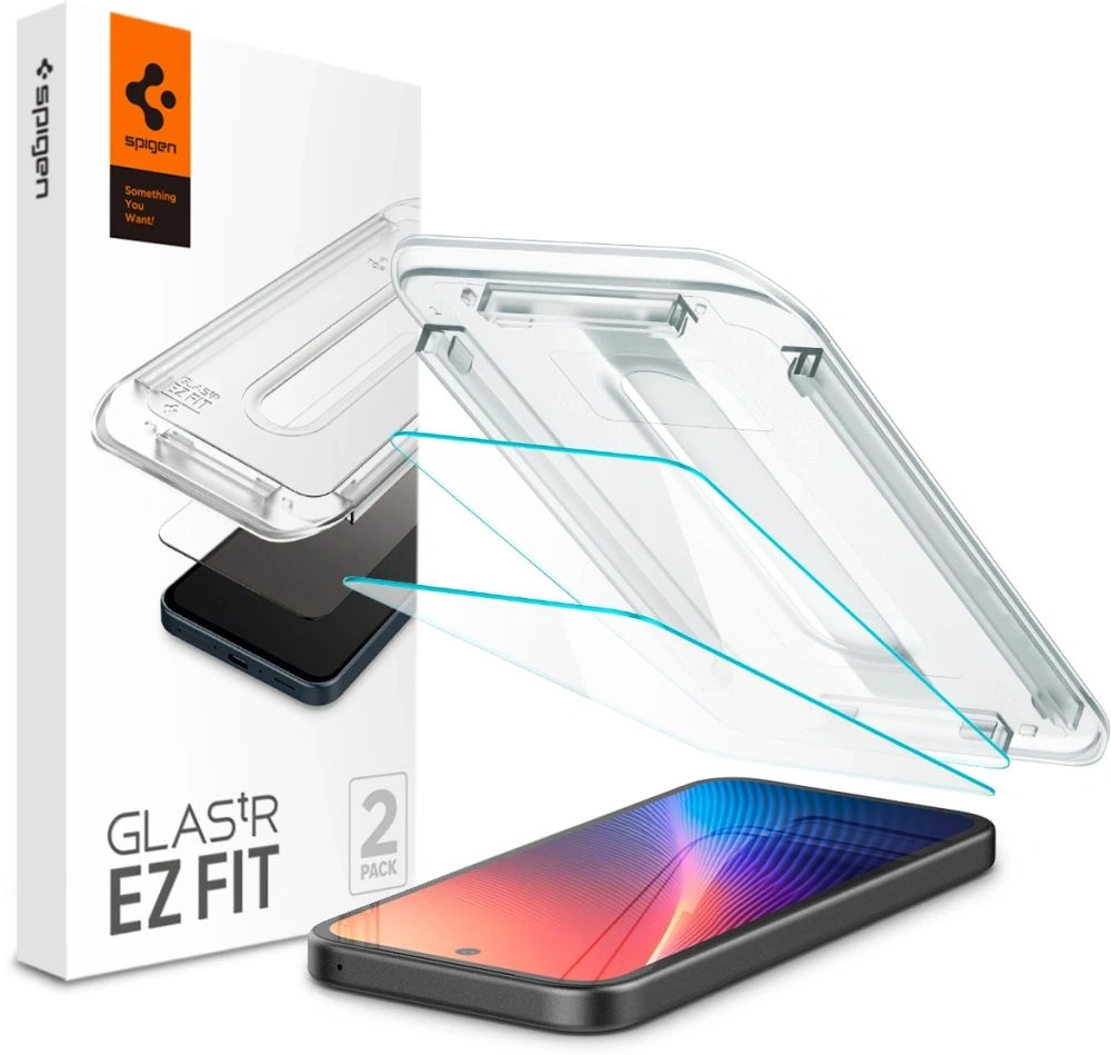 Spigen GLAS.tR ez Fit Google Pixel 9a Clear — szybki montaż i solidna ochrona