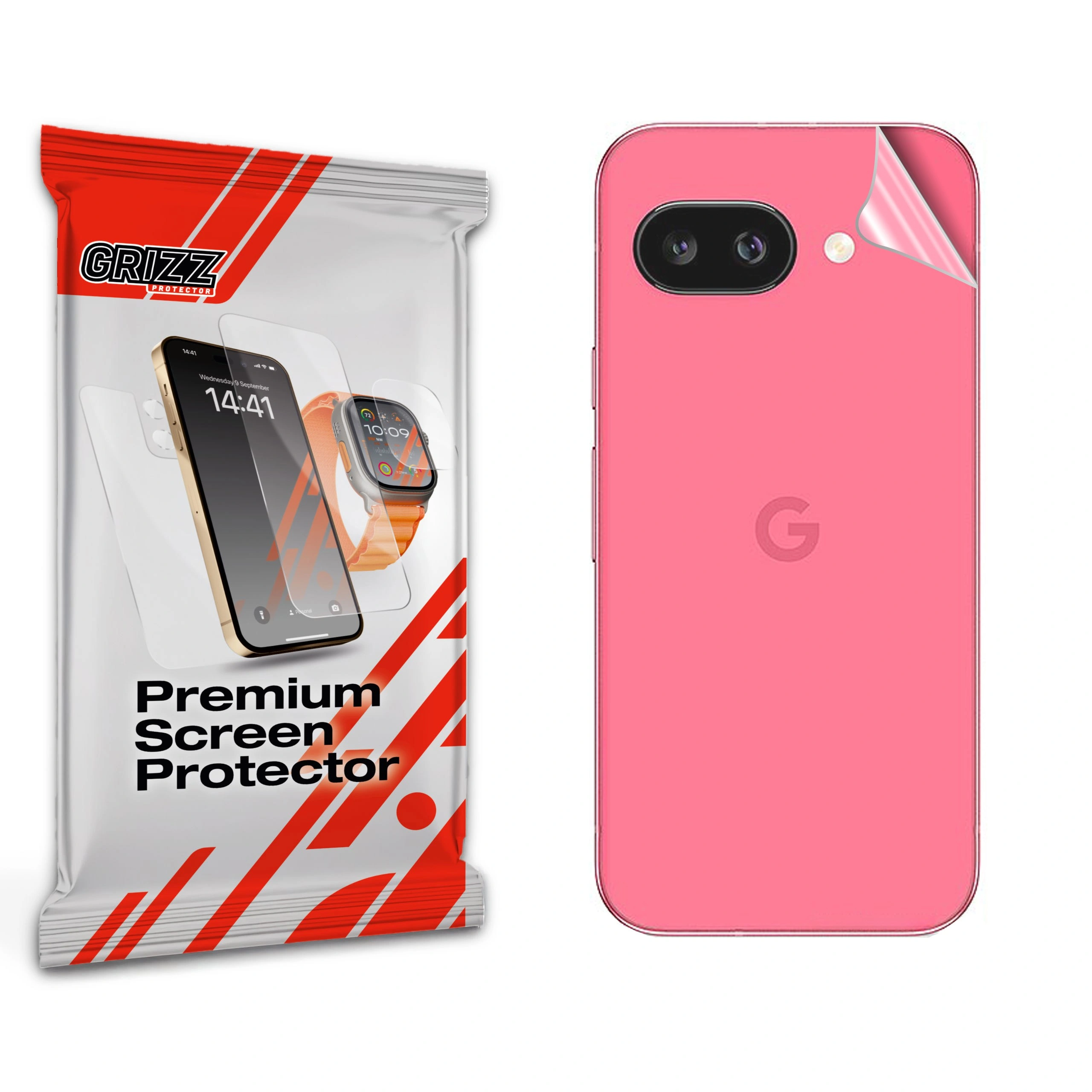 GrizzGlass SatinSkin Google Pixel 9a — folia ochronna na plecy