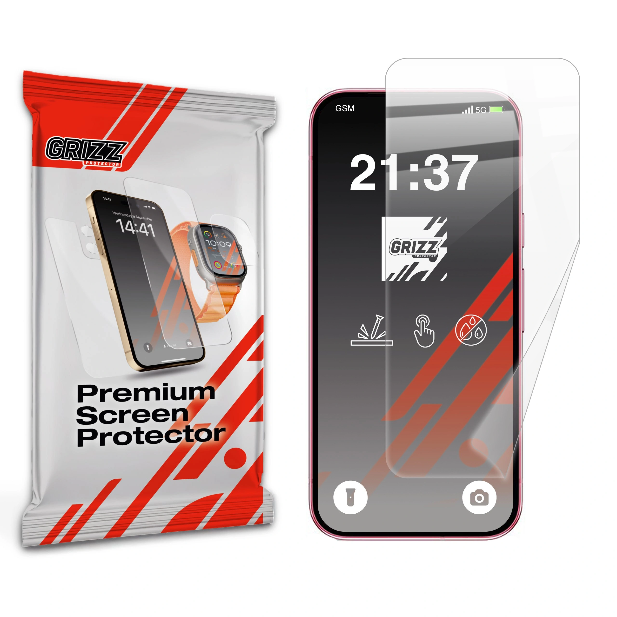 GrizzGlass CeramicFilm Google Pixel 9a — ochrona ekranu bez utraty czułości