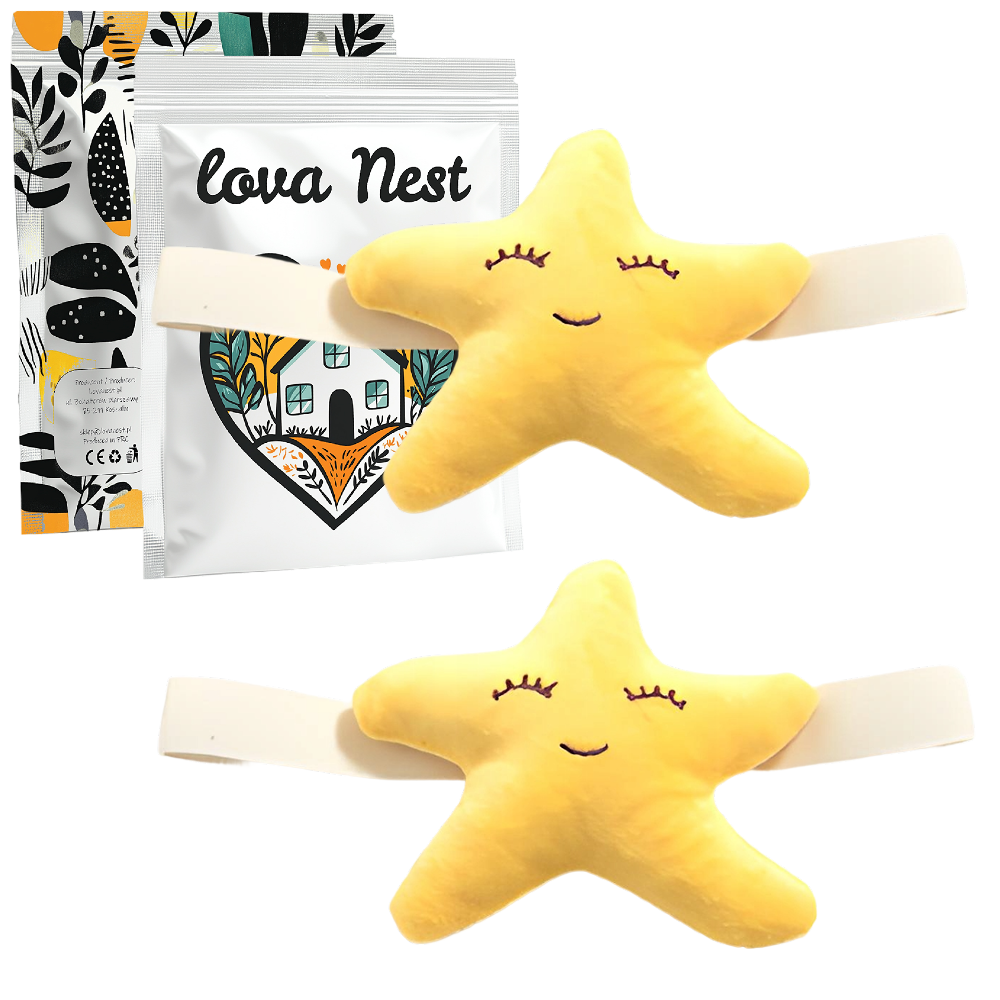 Upięcie do Zasłon i Firan - 2 szt. - Gwiazdki