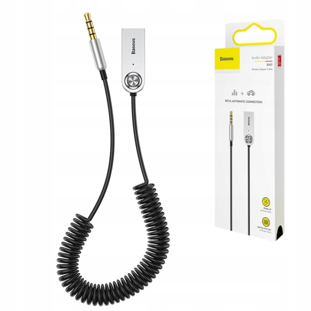 Transmiter Audio AUX Baseus BA01 - Bluetooth 5.0 (odbiornik) 