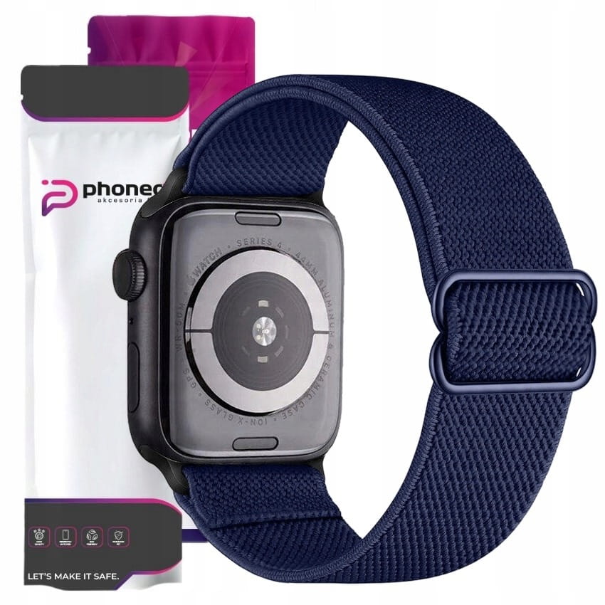 Pasek / Opaska Phoneo® do Apple Watch (seria 1-8/SE) - Granatowy - 42/44/45 mm