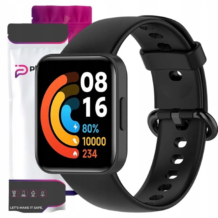 Pasek Phoneo® Do Zegarka Xiaomi Mi Watch2 Lite Czarny
