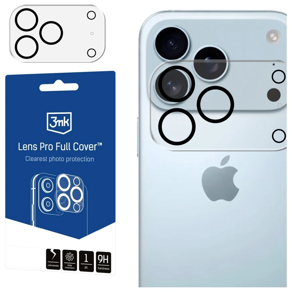 3MK Lens Pro Full Cover Apple iPhone 17 Pro Max