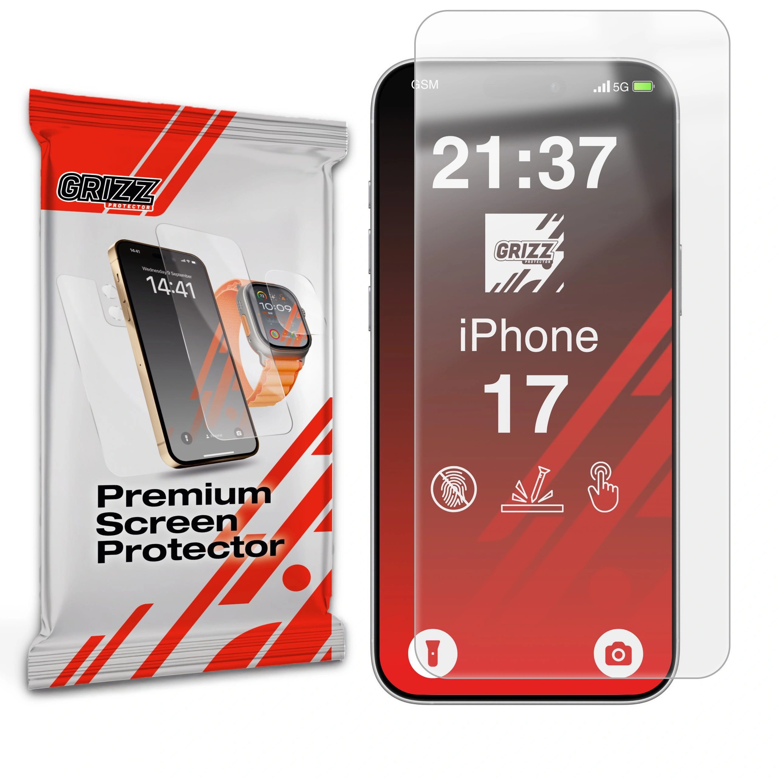 GrizzGlass PaperScreen Apple iPhone 17 - matowa folia ochronna
