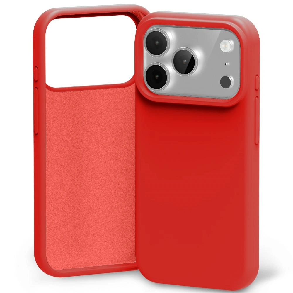 Mercury Silicone Apple iPhone 17 Pro red
