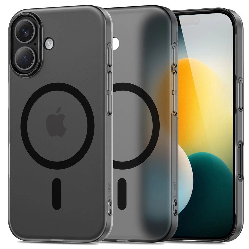 Tech-Protect Magslim MagSafe Case for Apple iPhone 17 Matte/black